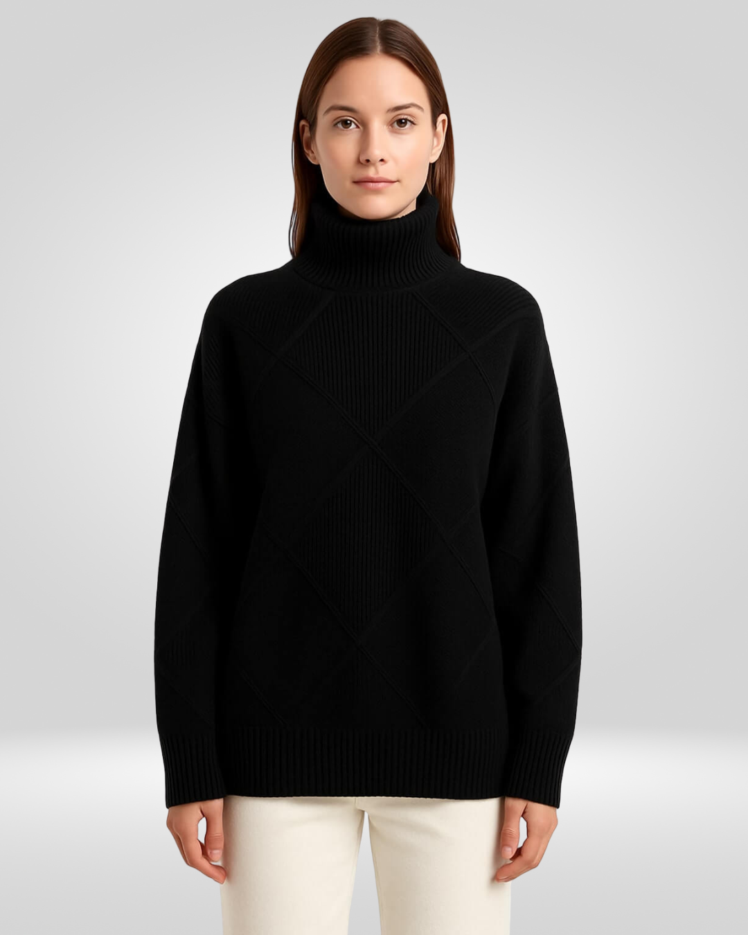 ADELINA | Soft Sweater of Warm, Luxurious Pile