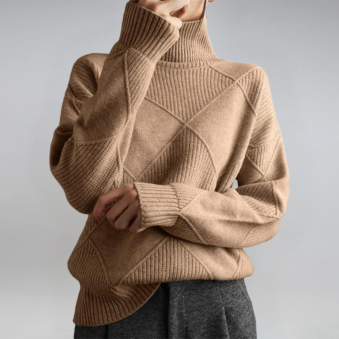 Anne | Luxury Turtleneck Sweater