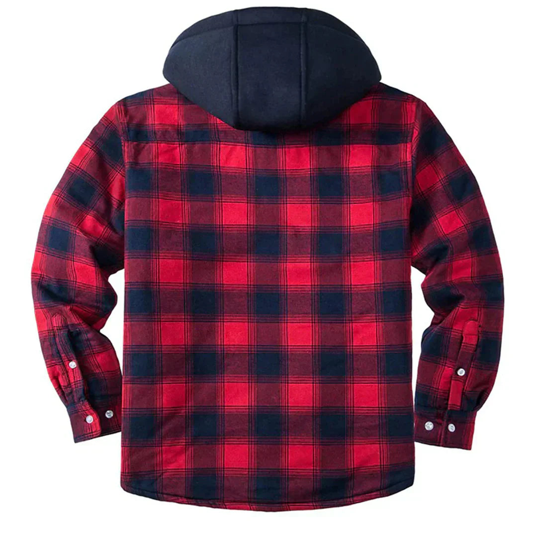 Joel | Checked Hooded Jacket