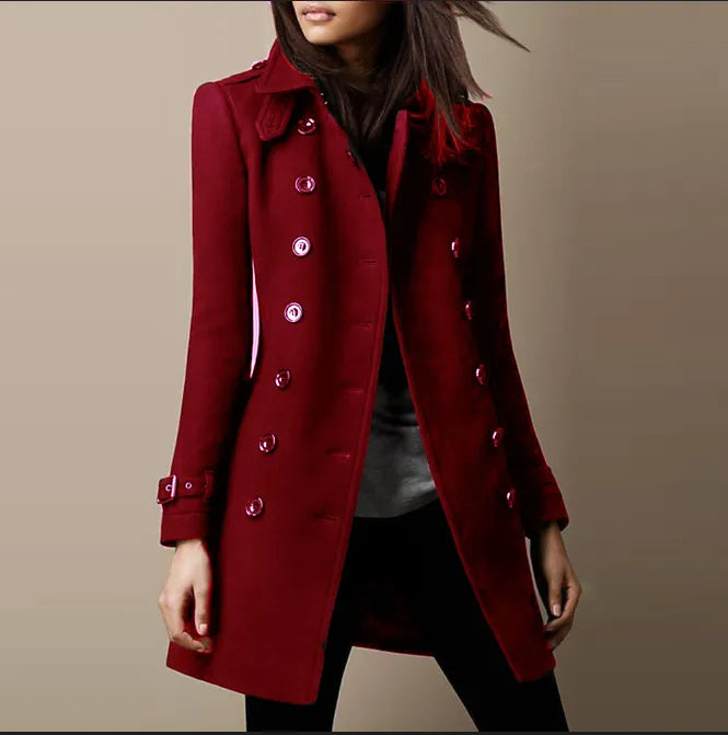 CINZIA™ | Handcrafted Long Coat