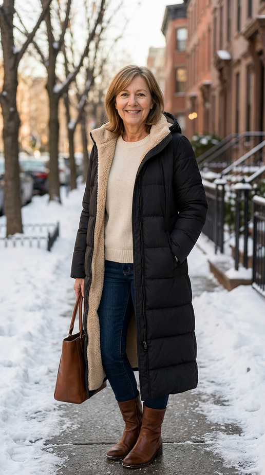 Amelia | Elegant Reversible Coat for Women