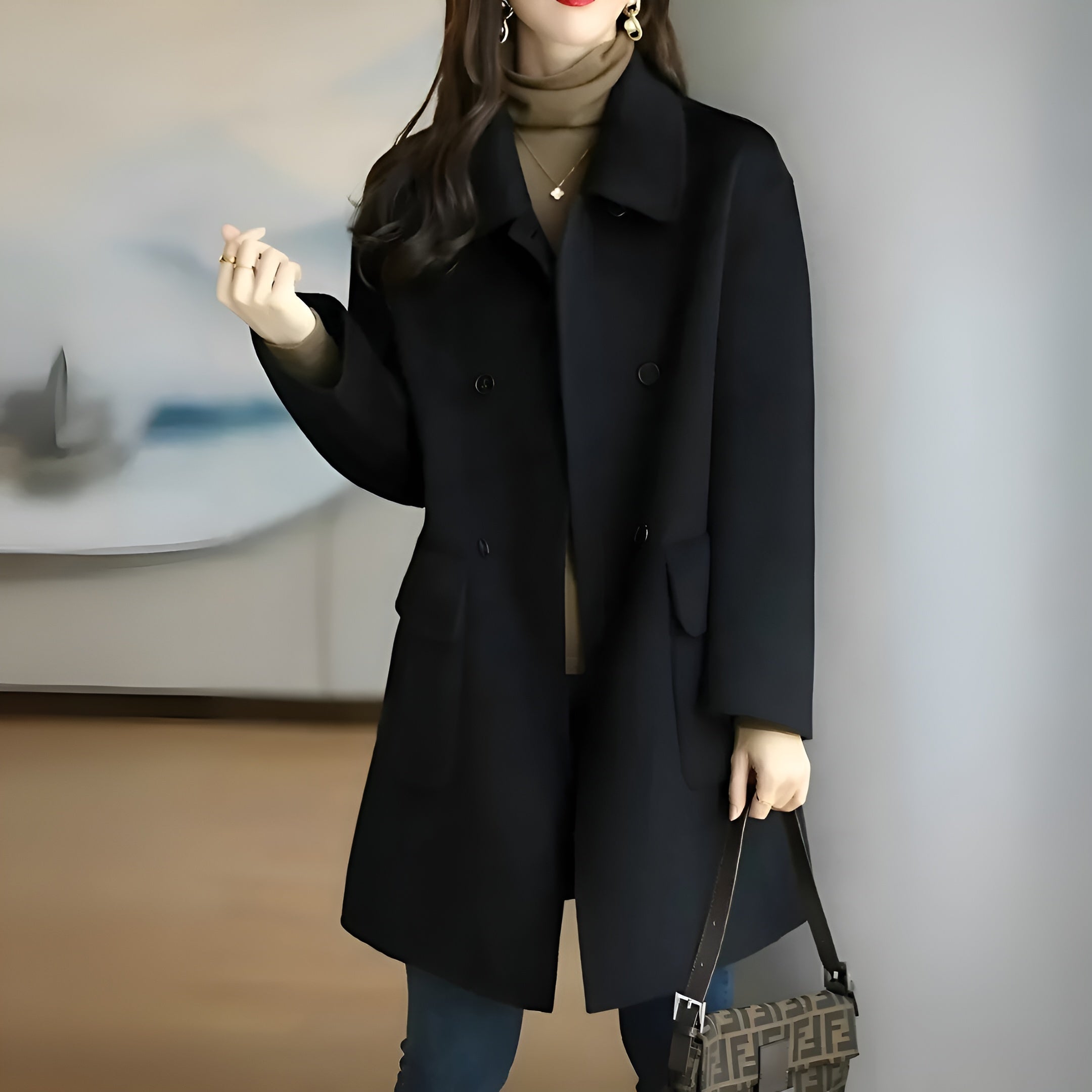 Camille™ | Elegant and Warm Winter Coat
