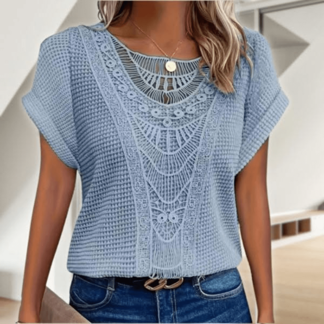 Cecylia | Elegancka bluzka w stylu Ibiza
