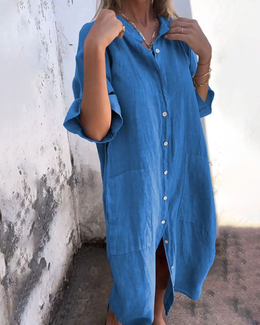 Teresa | Sukienka koszulowa Ibiza