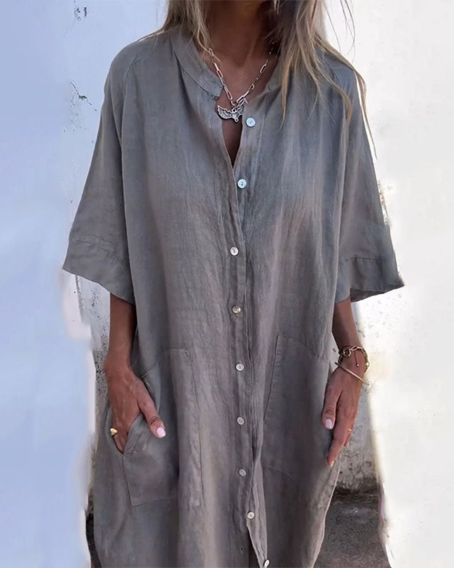 Teresa | Sukienka koszulowa Ibiza