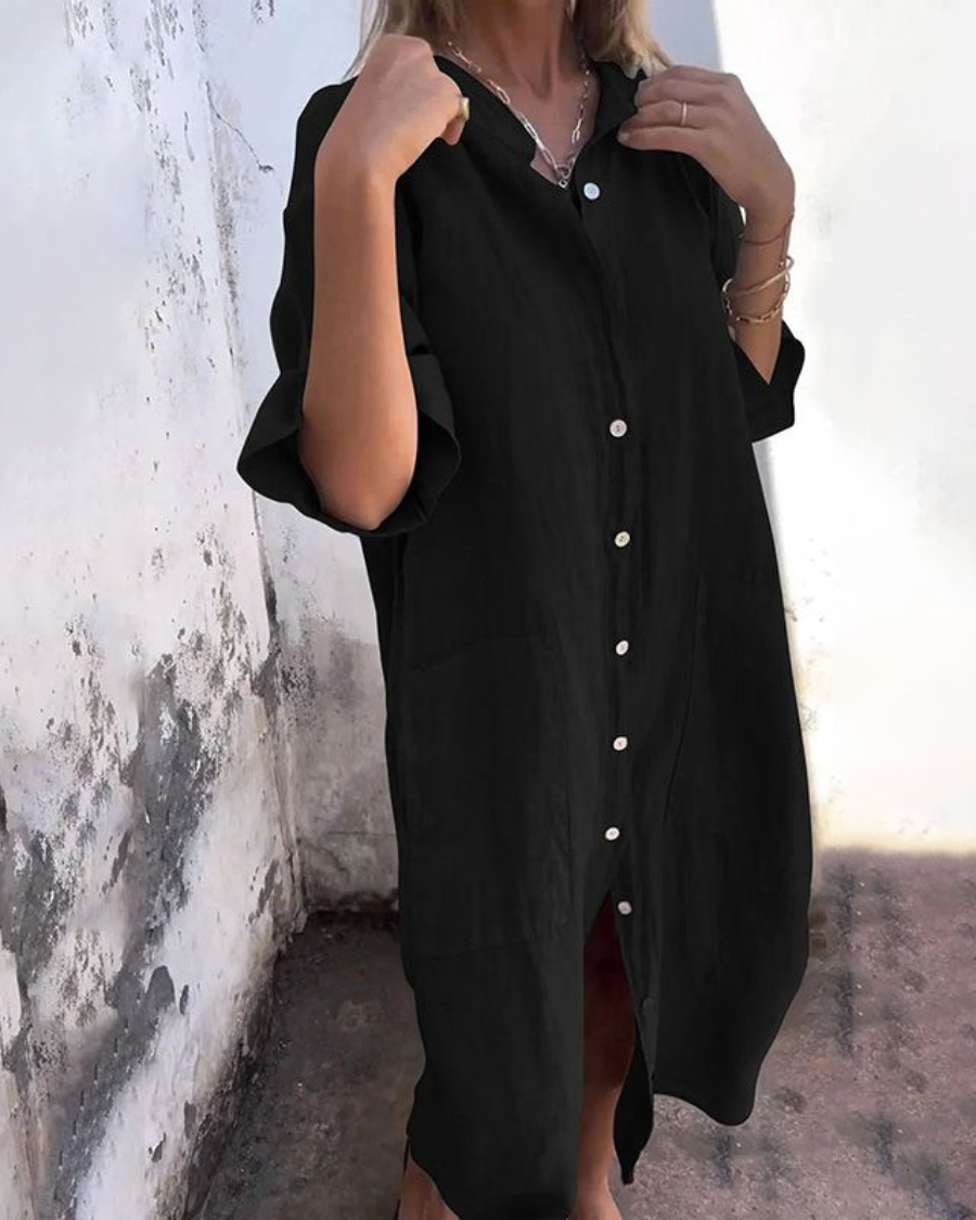 Teresa | Sukienka koszulowa Ibiza