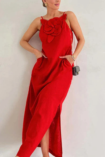 Agnieszka | Letnia sukienka maxi