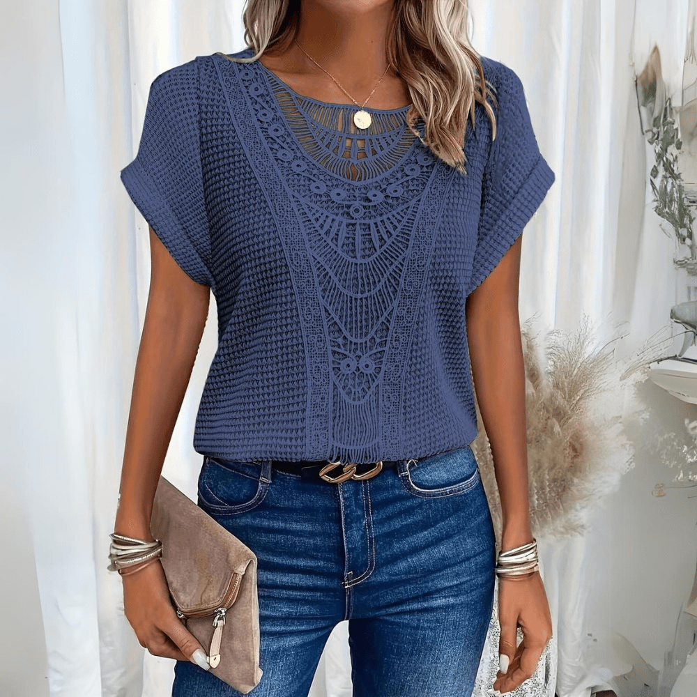 Cecylia | Elegancka bluzka w stylu Ibiza