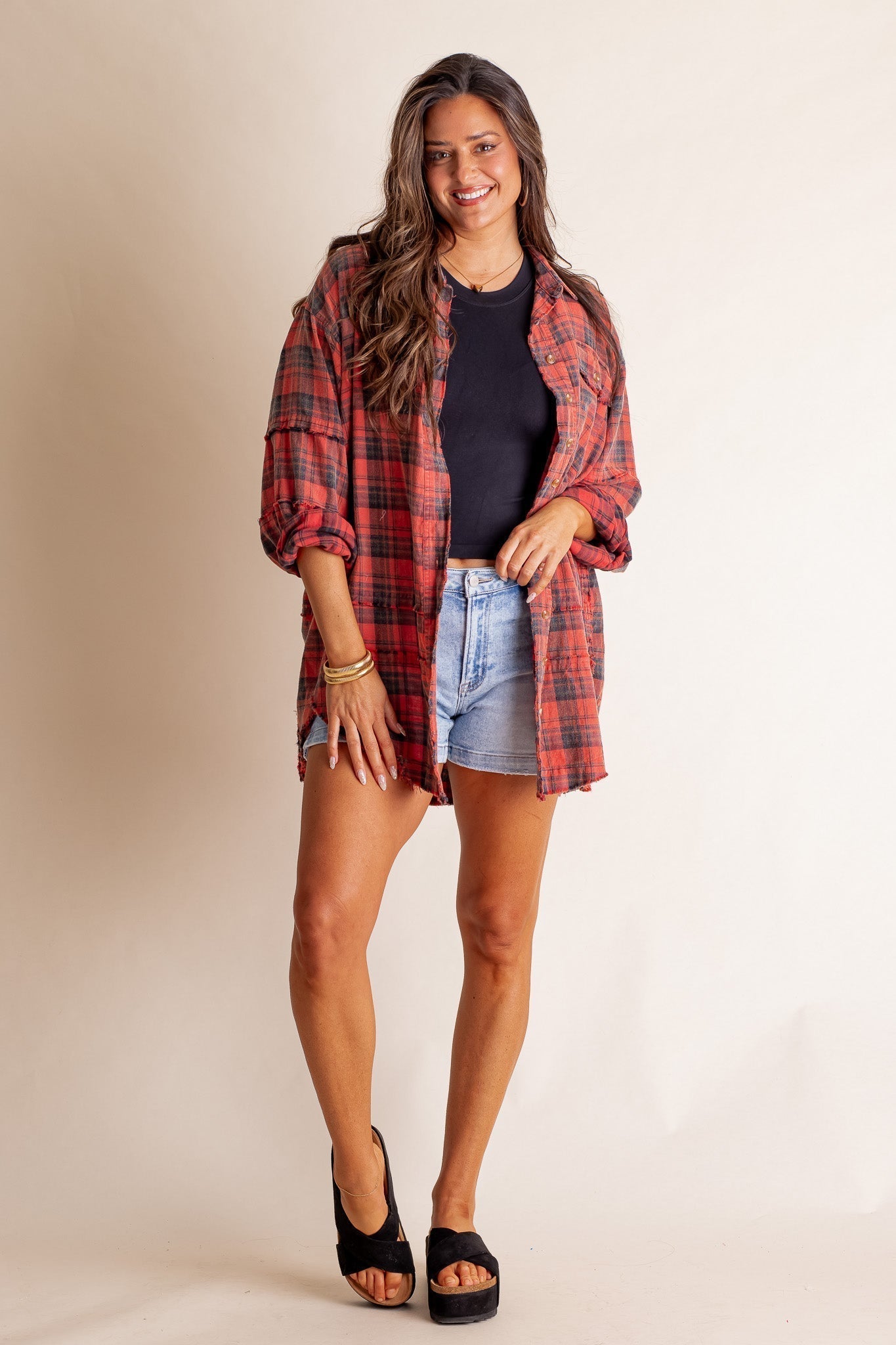 ROSIE™ | BLUZKA FLANELOWA