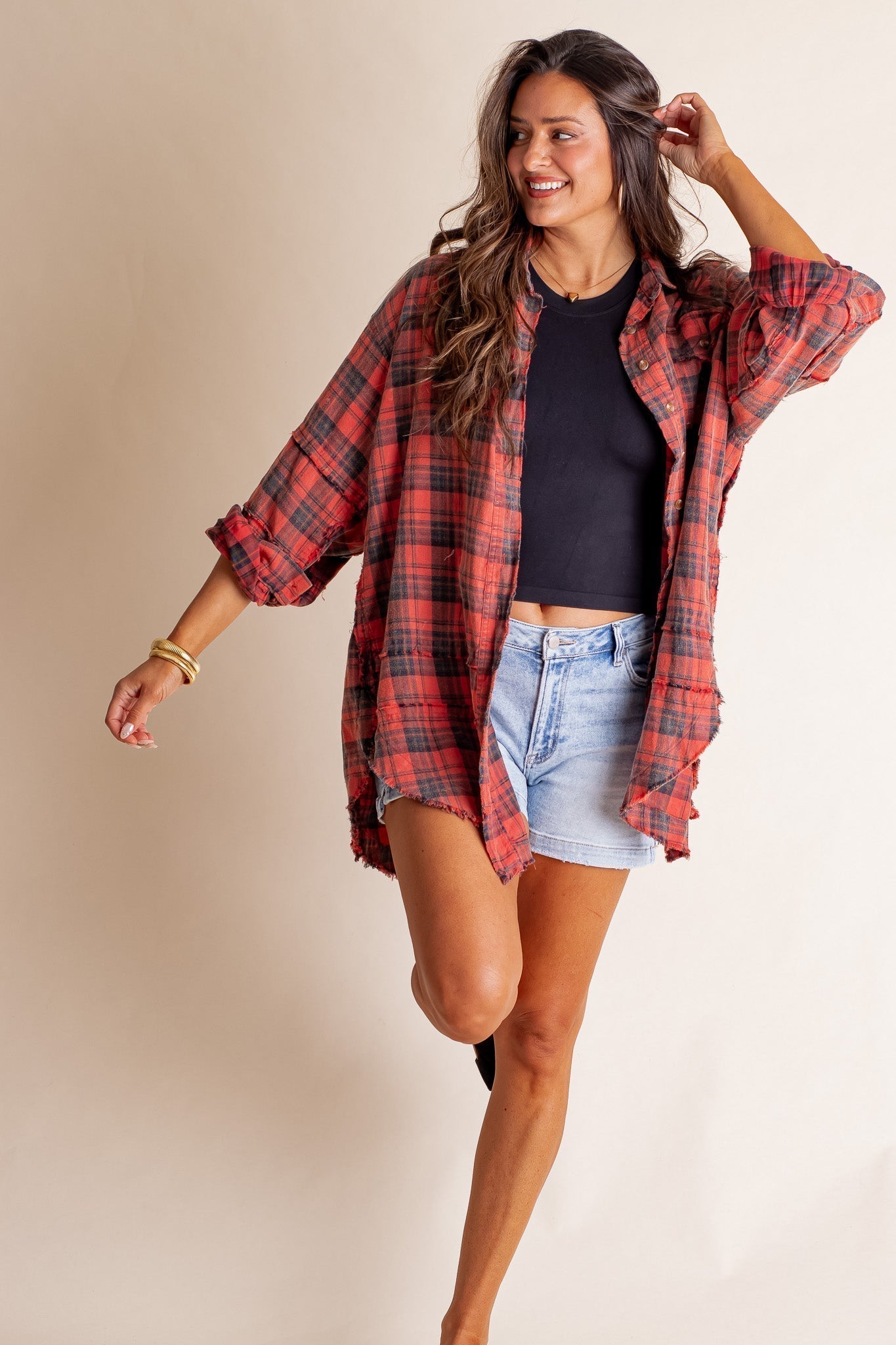 ROSIE™ | BLUZKA FLANELOWA
