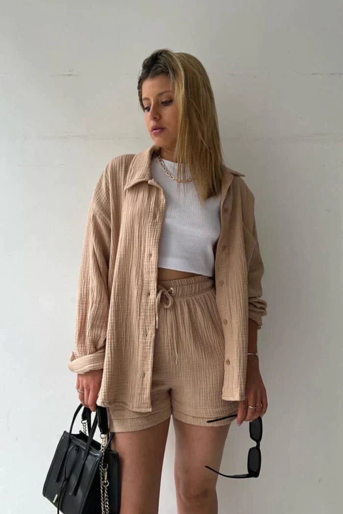 Zestaw Lena – Codzienny Komplet w Stylu Casual