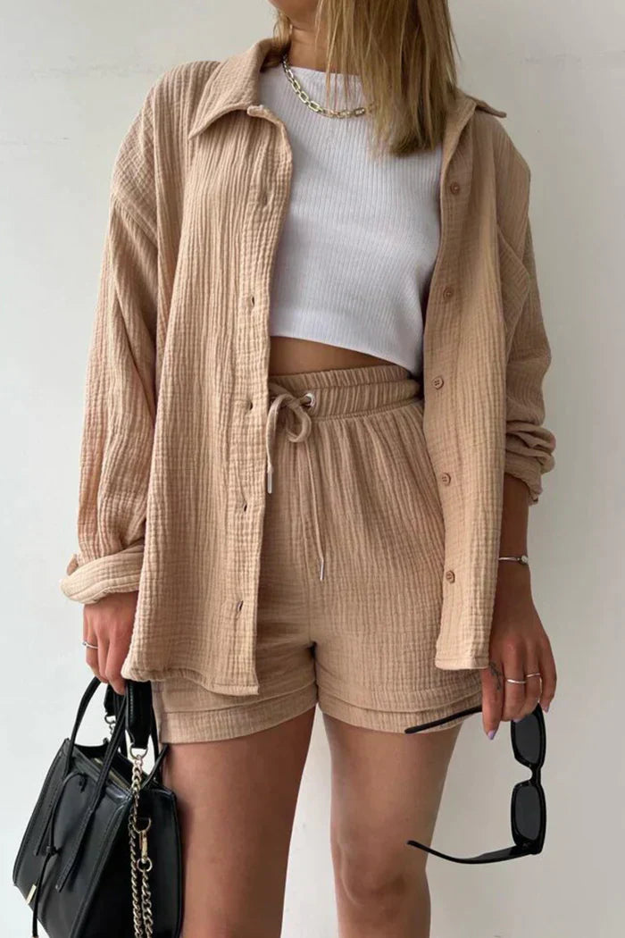 Zestaw Lena – Codzienny Komplet w Stylu Casual