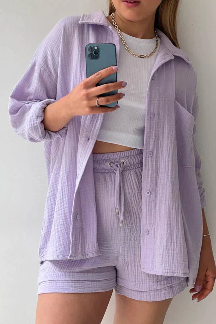 Zestaw Lena – Codzienny Komplet w Stylu Casual