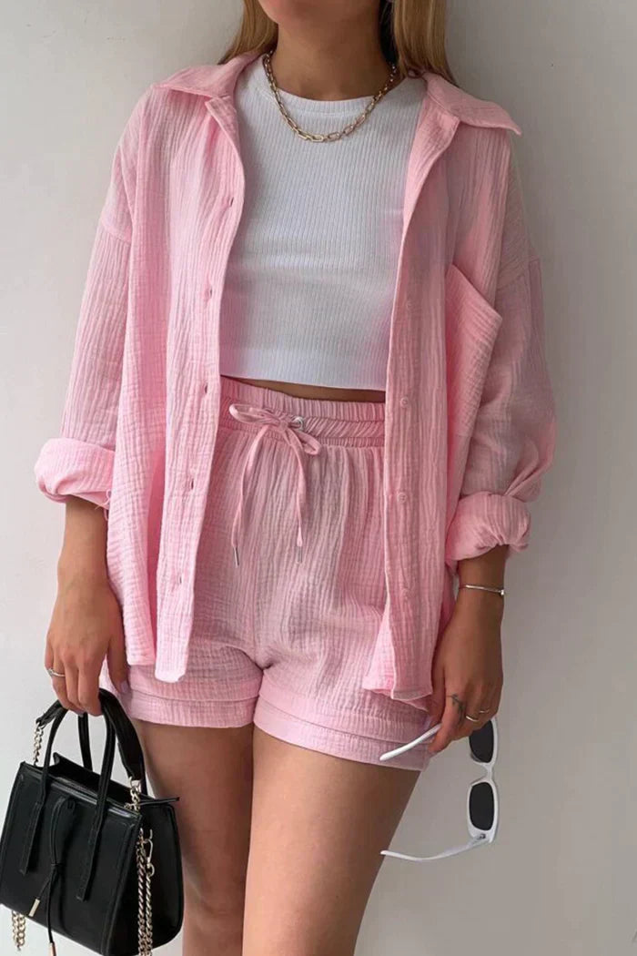 Zestaw Lena – Codzienny Komplet w Stylu Casual