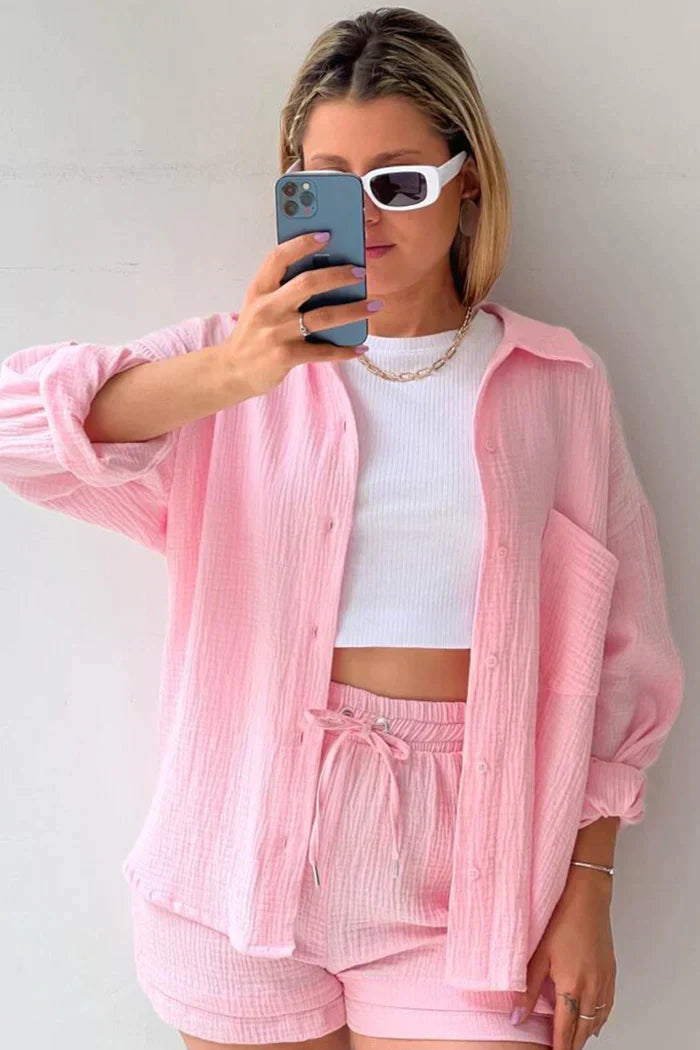 Zestaw Lena – Codzienny Komplet w Stylu Casual