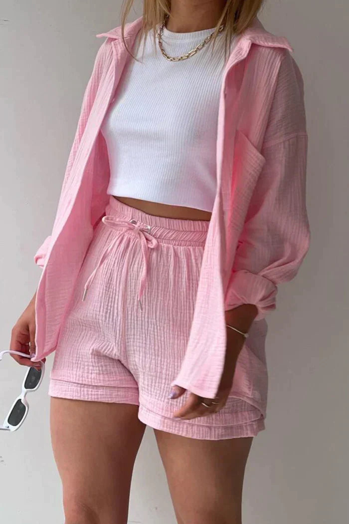 Zestaw Lena – Codzienny Komplet w Stylu Casual