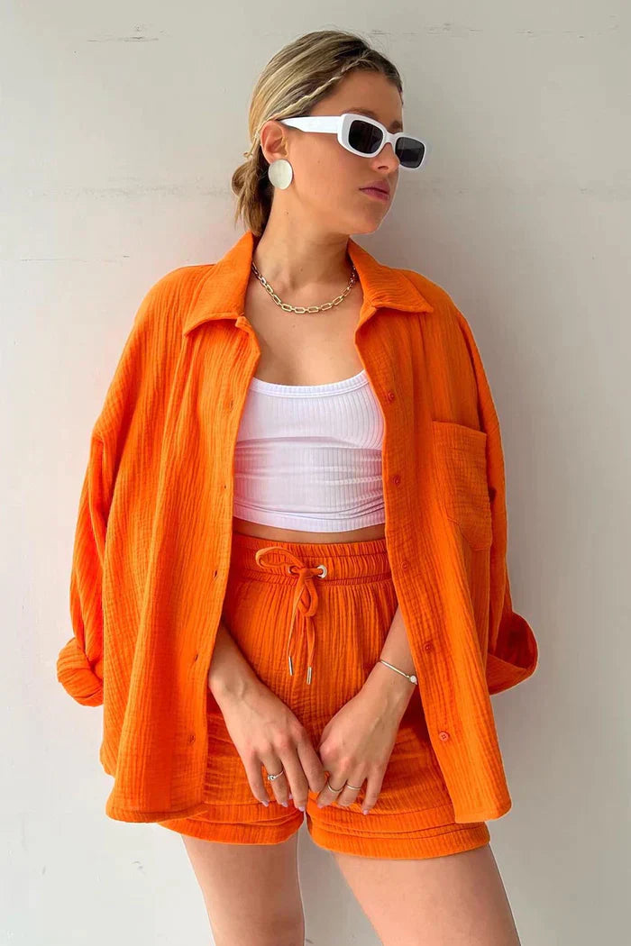 Zestaw Lena – Codzienny Komplet w Stylu Casual