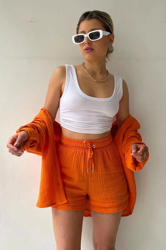 Zestaw Lena – Codzienny Komplet w Stylu Casual