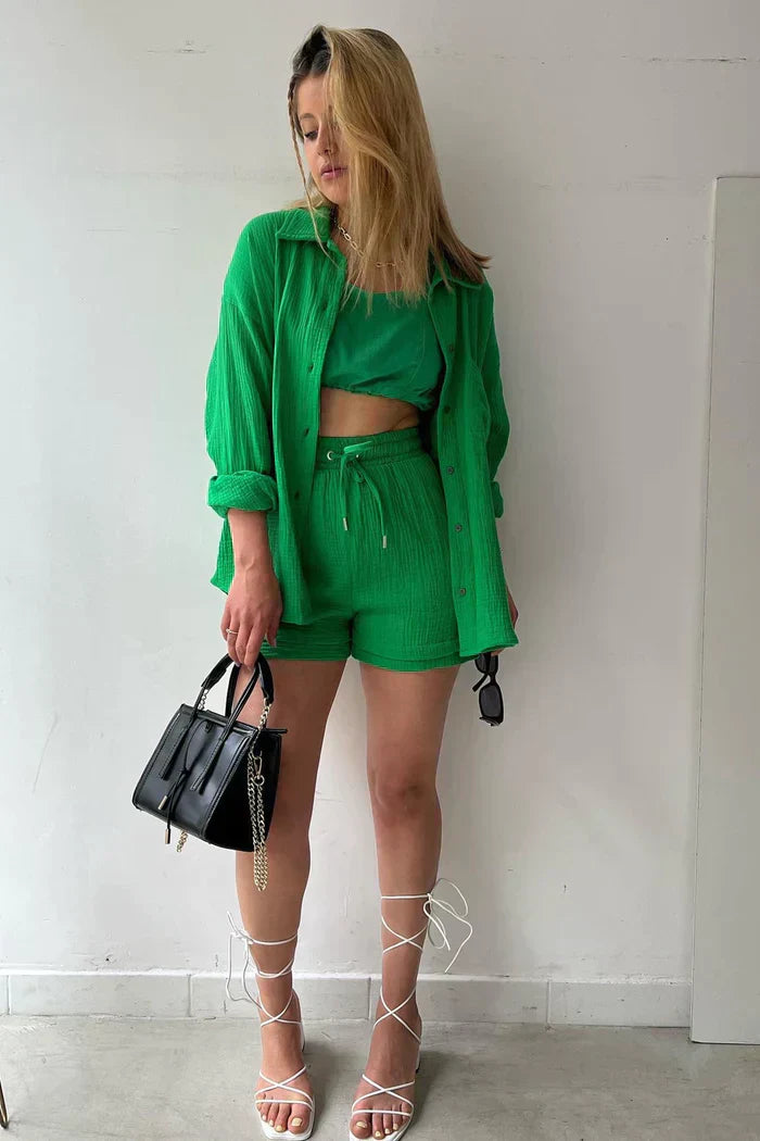 Zestaw Lena – Codzienny Komplet w Stylu Casual