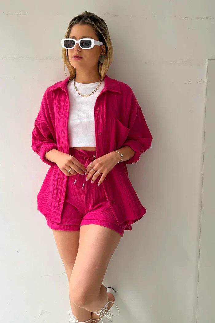 Zestaw Lena – Codzienny Komplet w Stylu Casual