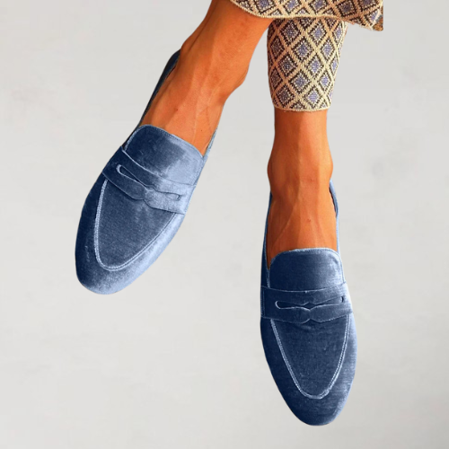 Ainsley | Velvet Loafers