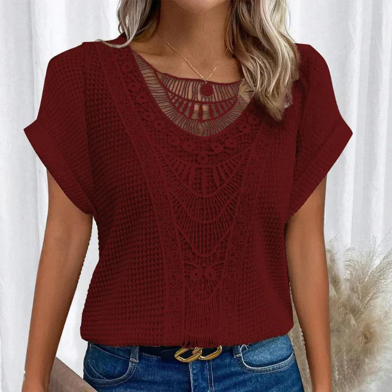 Cecylia | Elegancka bluzka w stylu Ibiza