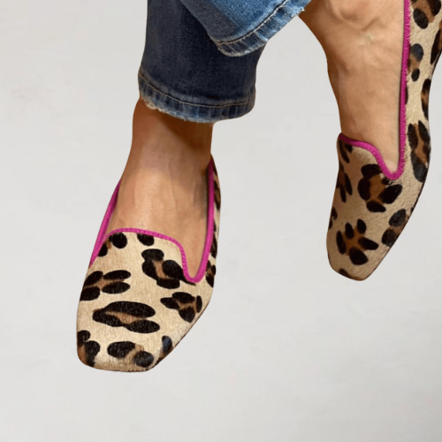 Coraline | Leopard Print Loafers