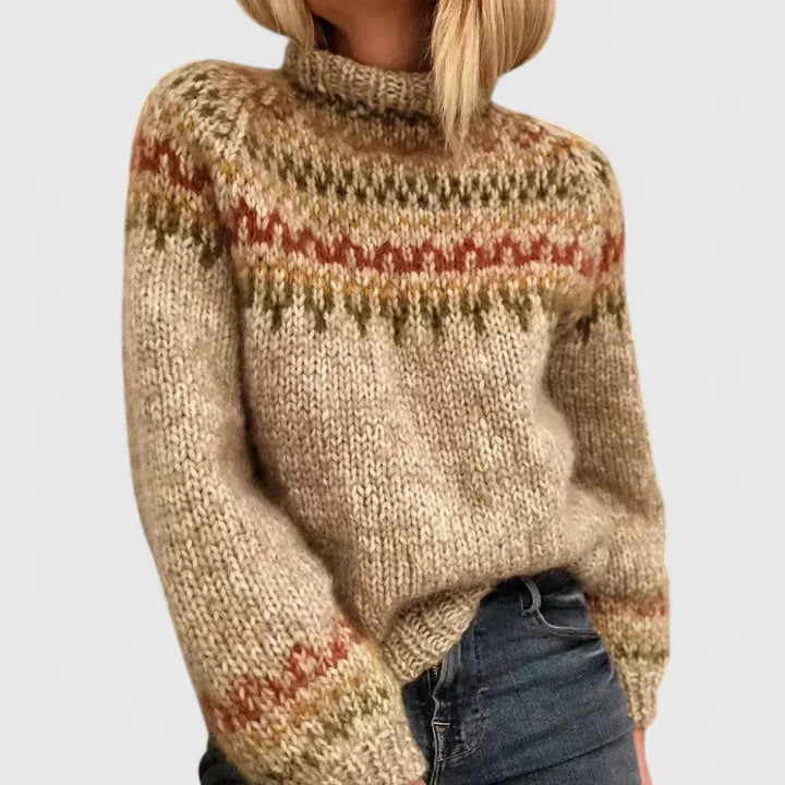 Corinthya | Elegant Knit Sweater