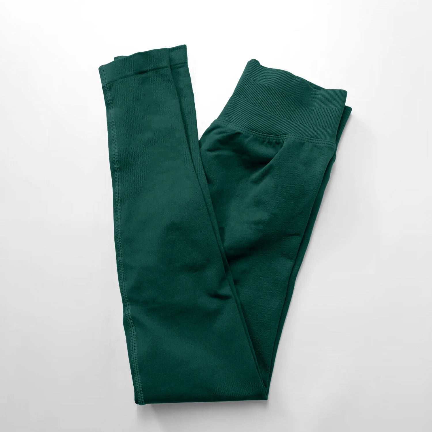 Leggings de yoga para mujer: pantalones deportivos sin costuras con cintura baja acanalada, ideales para gimnasio, fitness y entrenamiento; diseño con efecto realce de glúteos (scrunch bum).