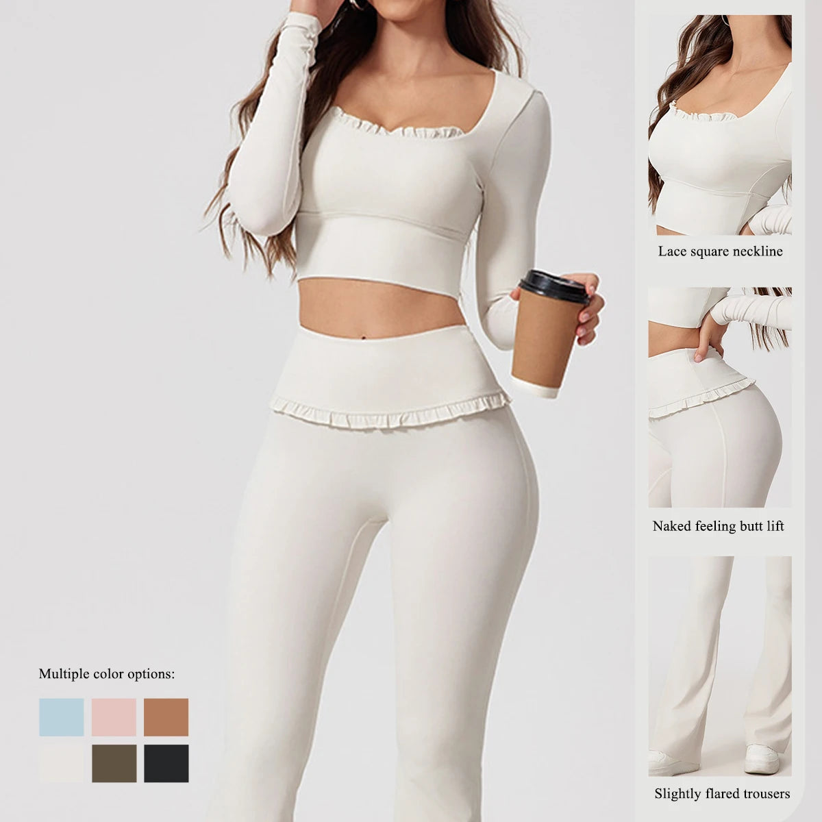 Conjunto con volados