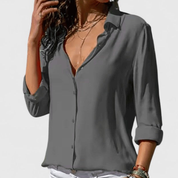 Aveline™ - Cardigan Blouse