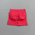 Pantalones cortos deportivos para mujer (tiro bajo, 4,5 pulgadas): ideales para fitness, ciclismo, running y yoga; diseño sin costuras y efecto "scrunch" para realzar los glúteos.