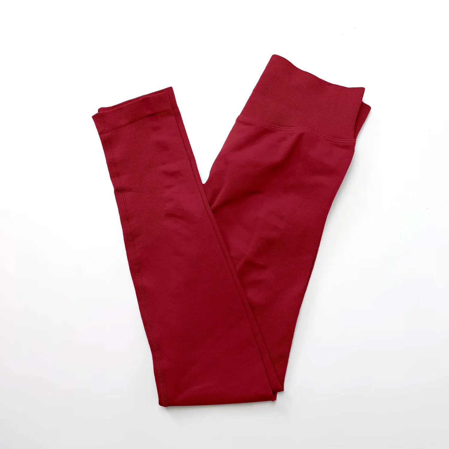 Leggings de yoga para mujer: pantalones deportivos sin costuras con cintura baja acanalada, ideales para gimnasio, fitness y entrenamiento; diseño con efecto realce de glúteos (scrunch bum).