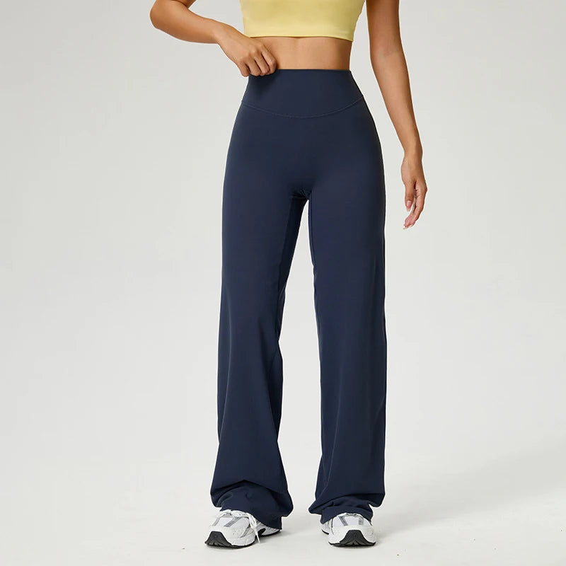 PALAZO -Pantalones de yoga para mujer, pantalones deportivos, leggings, corte acampanado.