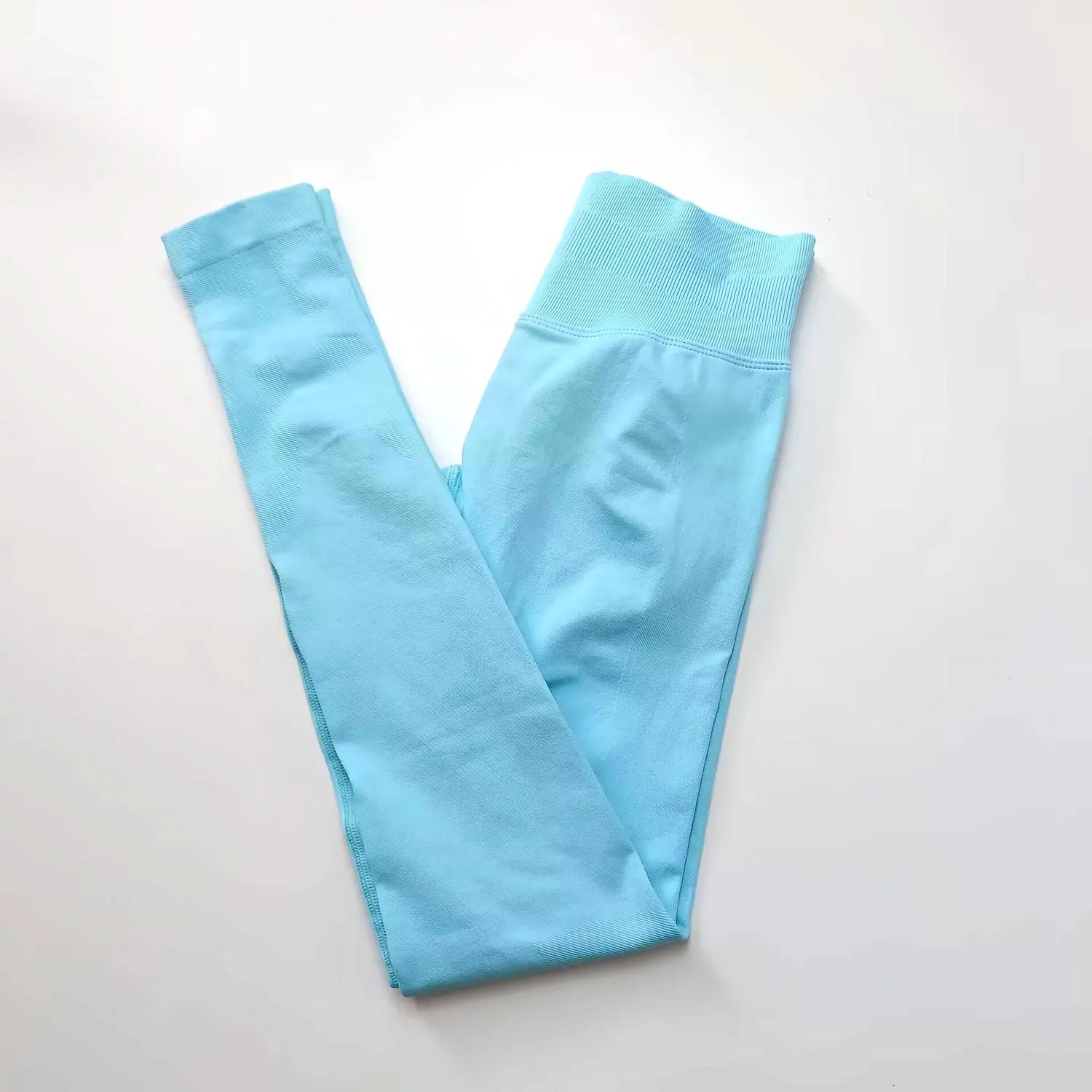 Leggings de yoga para mujer: pantalones deportivos sin costuras con cintura baja acanalada, ideales para gimnasio, fitness y entrenamiento; diseño con efecto realce de glúteos (scrunch bum).