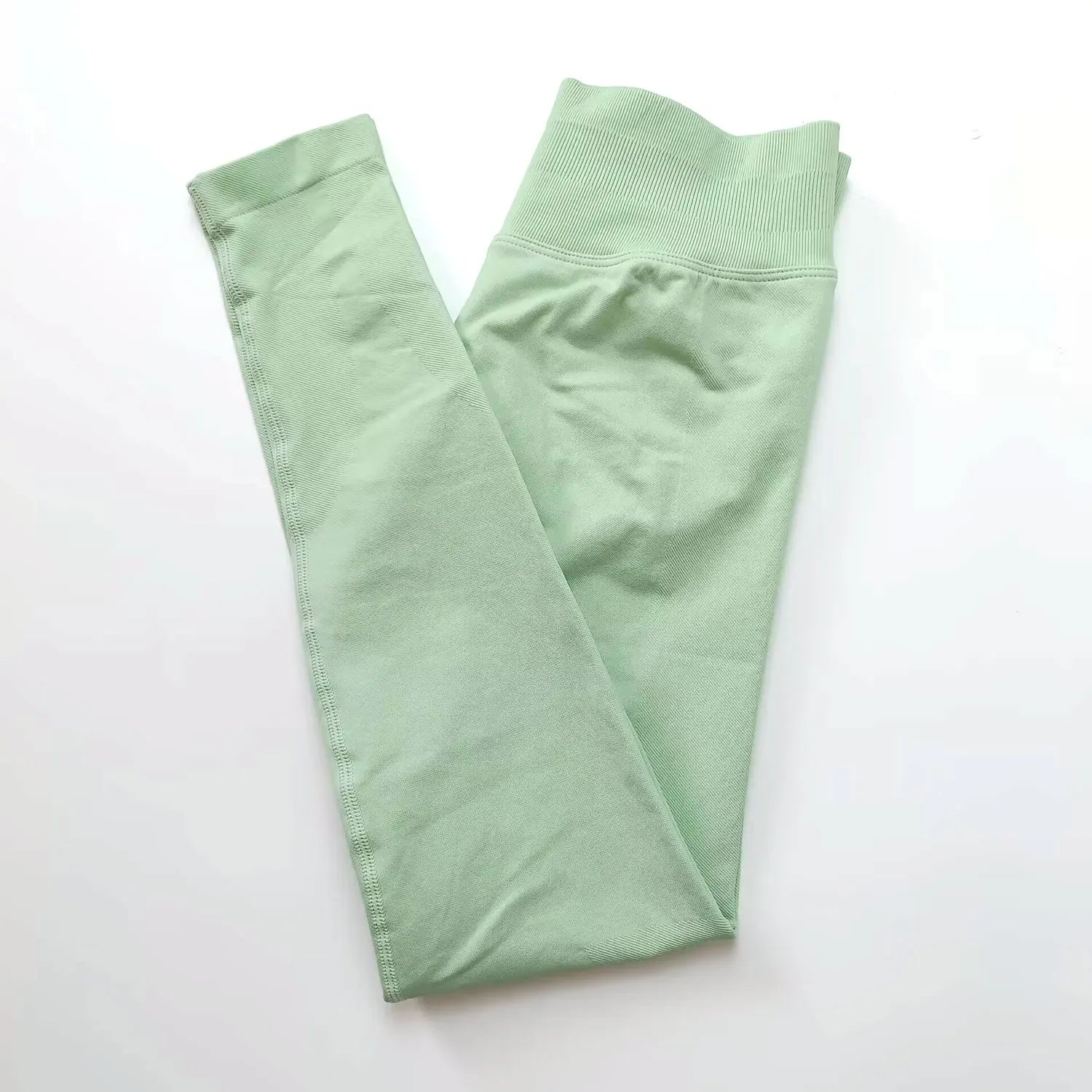 Leggings de yoga para mujer: pantalones deportivos sin costuras con cintura baja acanalada, ideales para gimnasio, fitness y entrenamiento; diseño con efecto realce de glúteos (scrunch bum).