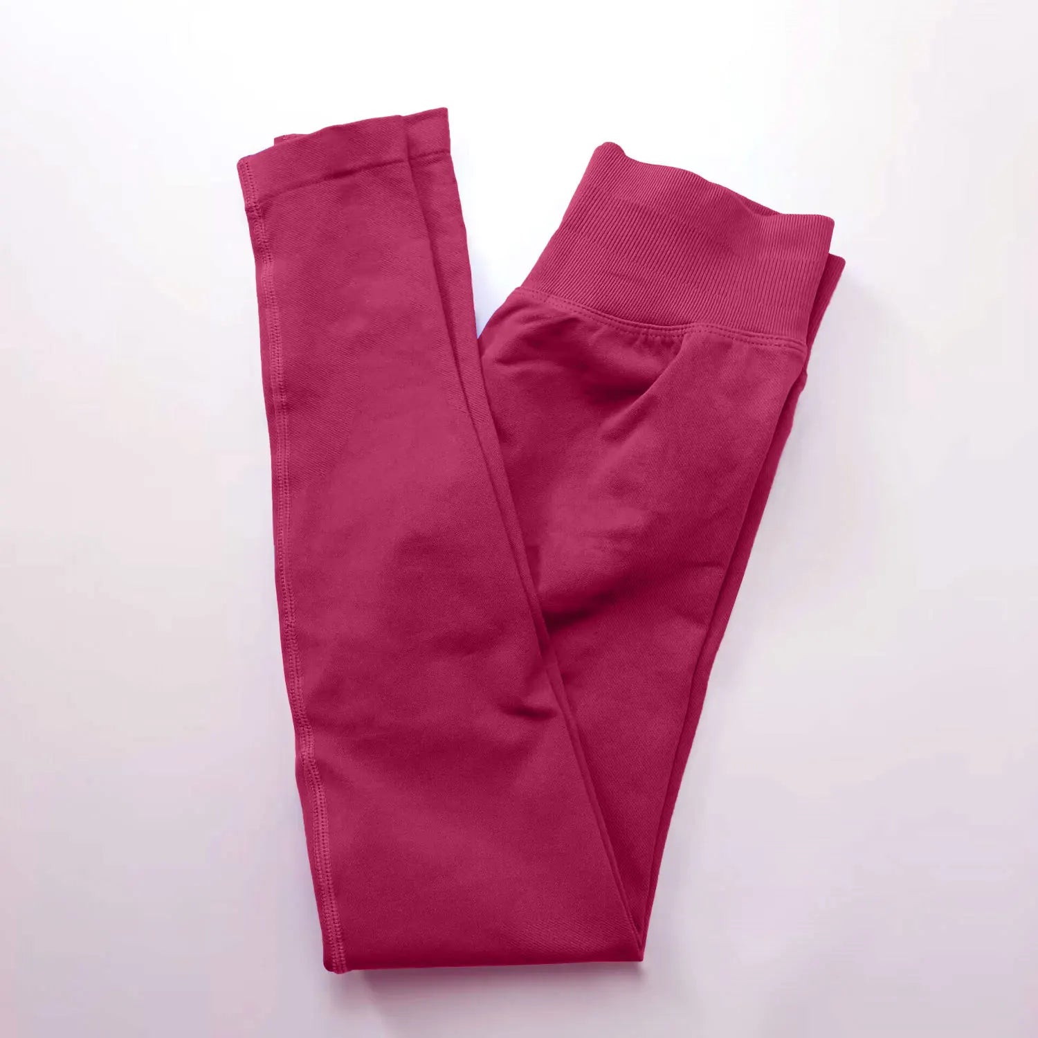 Leggings de yoga para mujer: pantalones deportivos sin costuras con cintura baja acanalada, ideales para gimnasio, fitness y entrenamiento; diseño con efecto realce de glúteos (scrunch bum).