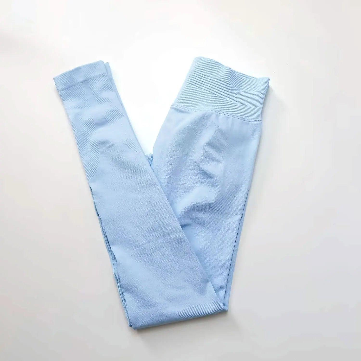 Leggings de yoga para mujer: pantalones deportivos sin costuras con cintura baja acanalada, ideales para gimnasio, fitness y entrenamiento; diseño con efecto realce de glúteos (scrunch bum).