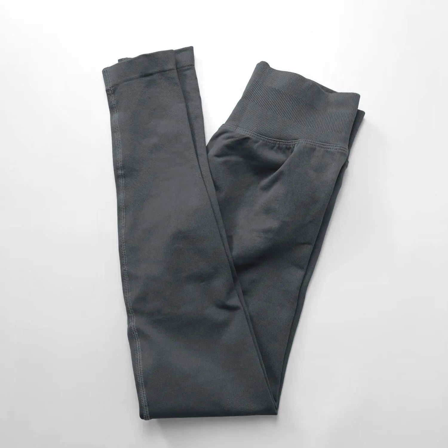 Leggings de yoga para mujer: pantalones deportivos sin costuras con cintura baja acanalada, ideales para gimnasio, fitness y entrenamiento; diseño con efecto realce de glúteos (scrunch bum).