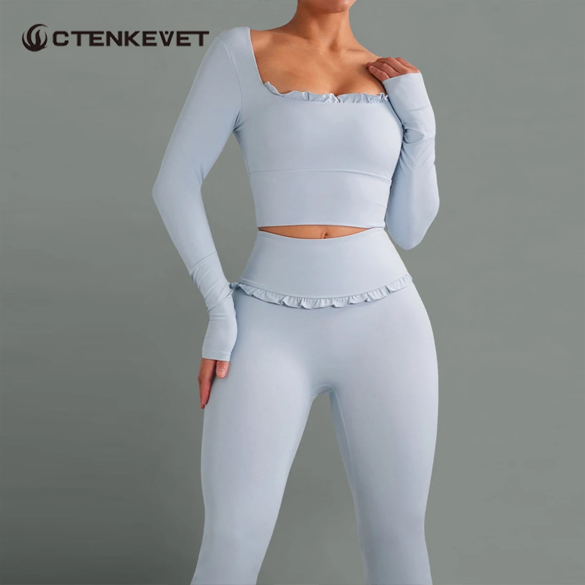 Conjunto con volados
