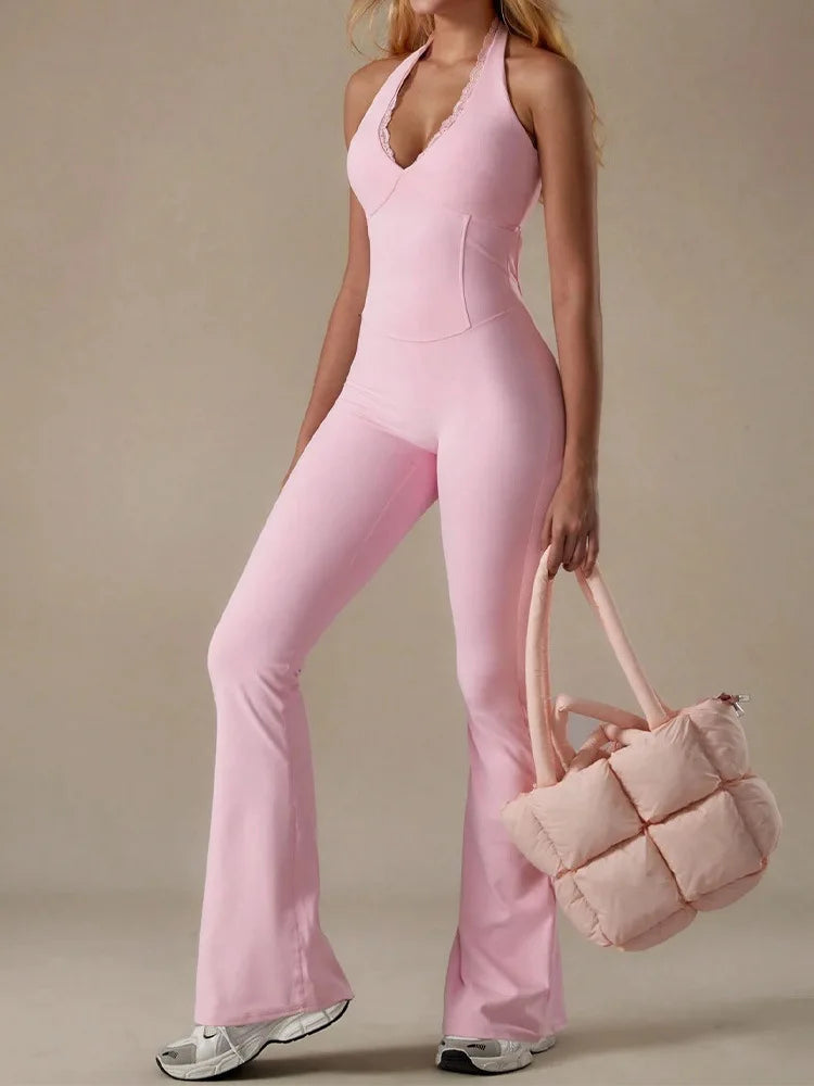 Enterizo musculosa con bordado