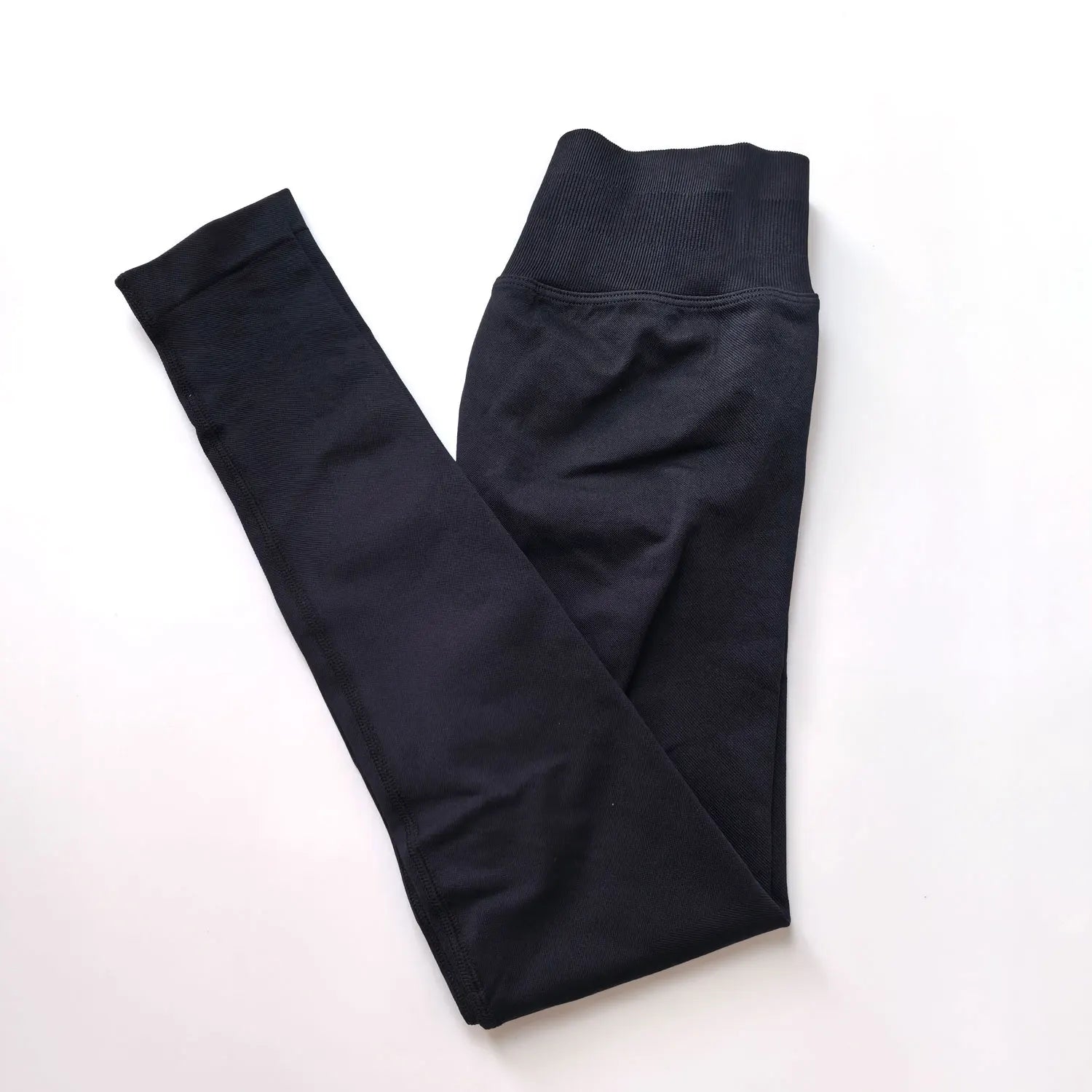 Leggings de yoga para mujer: pantalones deportivos sin costuras con cintura baja acanalada, ideales para gimnasio, fitness y entrenamiento; diseño con efecto realce de glúteos (scrunch bum).