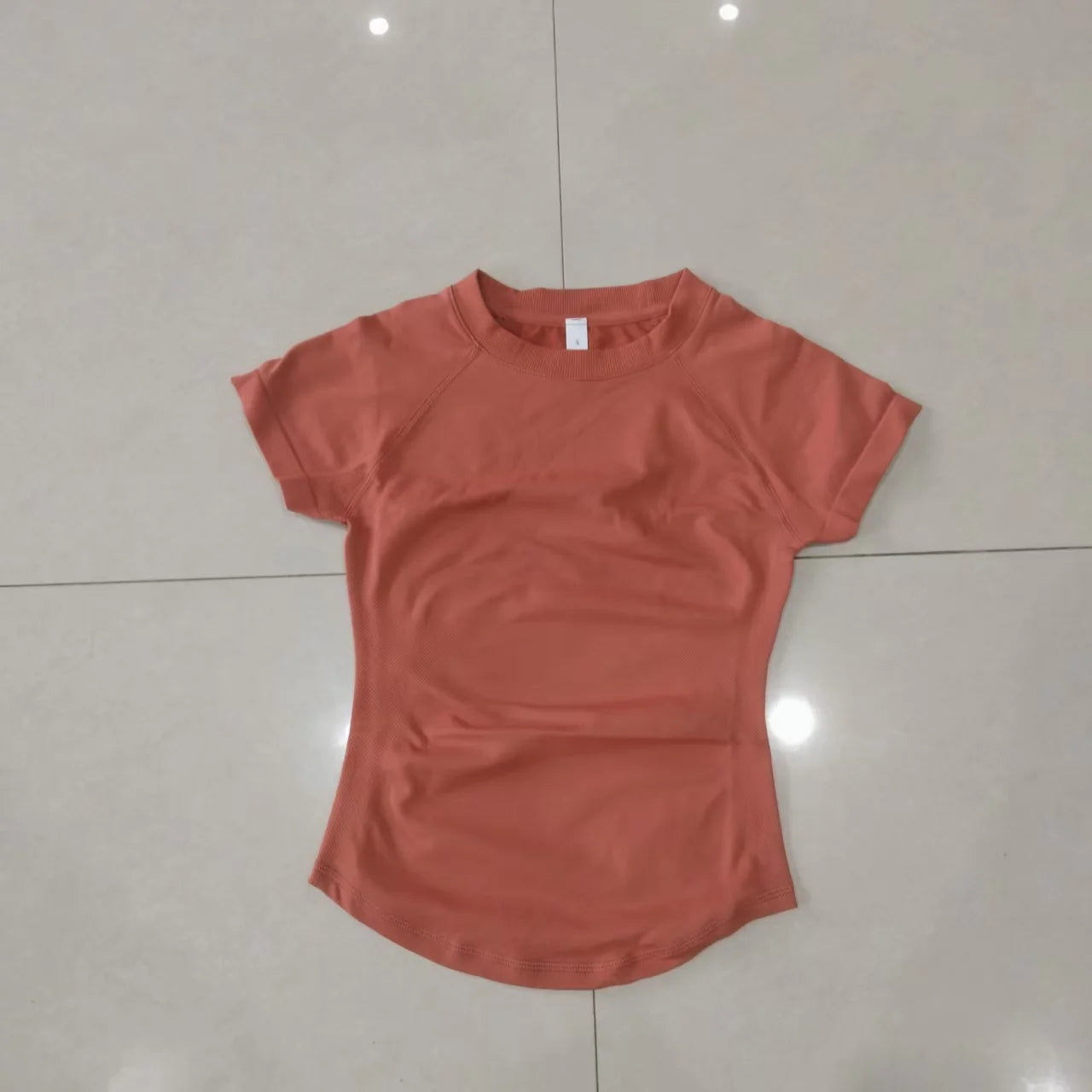 Camiseta deportiva de secado rápido para mujer (manga corta) – Ideal para gimnasio, yoga y running – Camiseta técnica transpirable