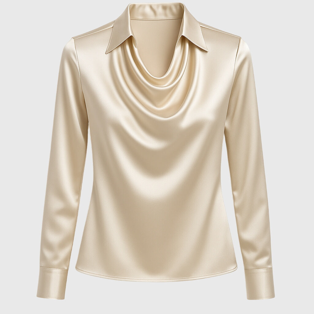 Clara Blouse with Luxury Shine