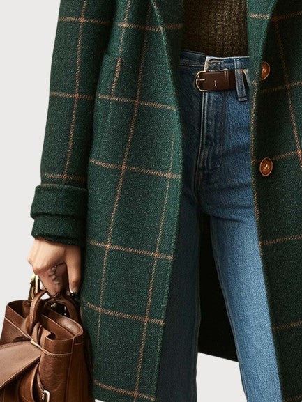 Cambridge Wool Check Coat